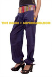 Summer Cotton Pants Baggy Loose Palazzo Pants Beach Wear Pants