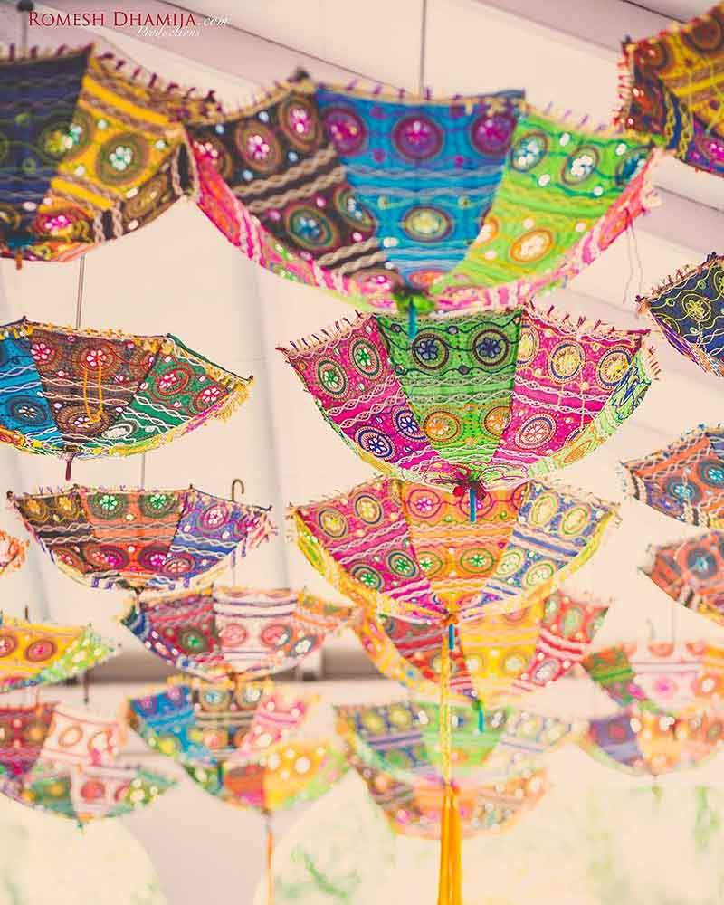 Sun Protection Women Umbrella Indian Handmade Patchwork Parasol Wedding Decor Umbrella - 10 pcs Wholesale Lot Embroidery Umbrella-Jaipur Handloom