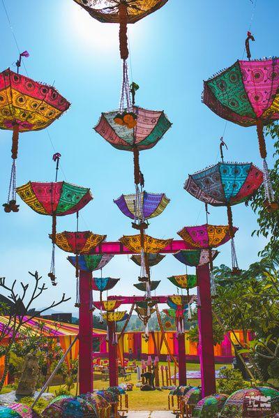 Sun Protection Women Umbrella Indian Handmade Patchwork Parasol Wedding Decor Umbrella - 10 pcs Wholesale Lot Embroidery Umbrella-Jaipur Handloom