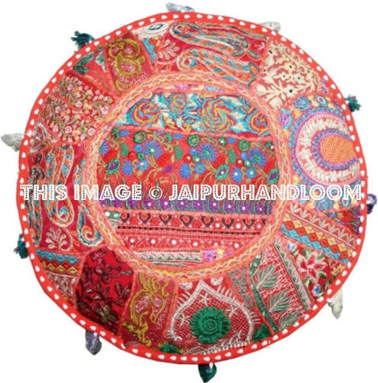 Swan Ottomans & Poufs - 22X12 inches-Jaipur Handloom