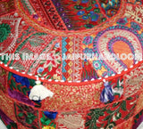 Swan Ottomans & Poufs - 22X12 inches-Jaipur Handloom