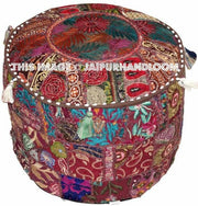 Tamworth Poufs - 18X13 inches-Jaipur Handloom