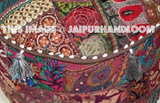 Tamworth Poufs - 18X13 inches-Jaipur Handloom