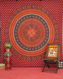 cheap wall tapestries for dorm room hippie mandala tapestry wall hanging-Jaipur Handloom