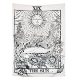 Tarot Tapestry The Moon The Star The Sun Tapestry Medieval Europe Divination Tapestry