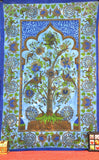 Temple Tree of life tapestry wall hangings dorm tapestry-Jaipur Handloom