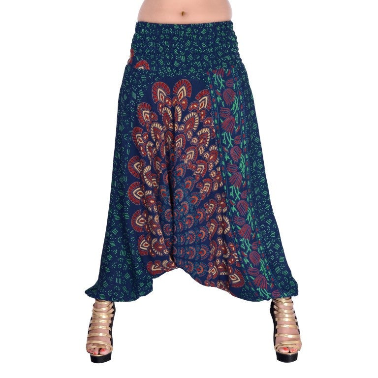 Thai Fisherman Pants Mans Harem Pants Yoga Pants Legging-Jaipur Handloom