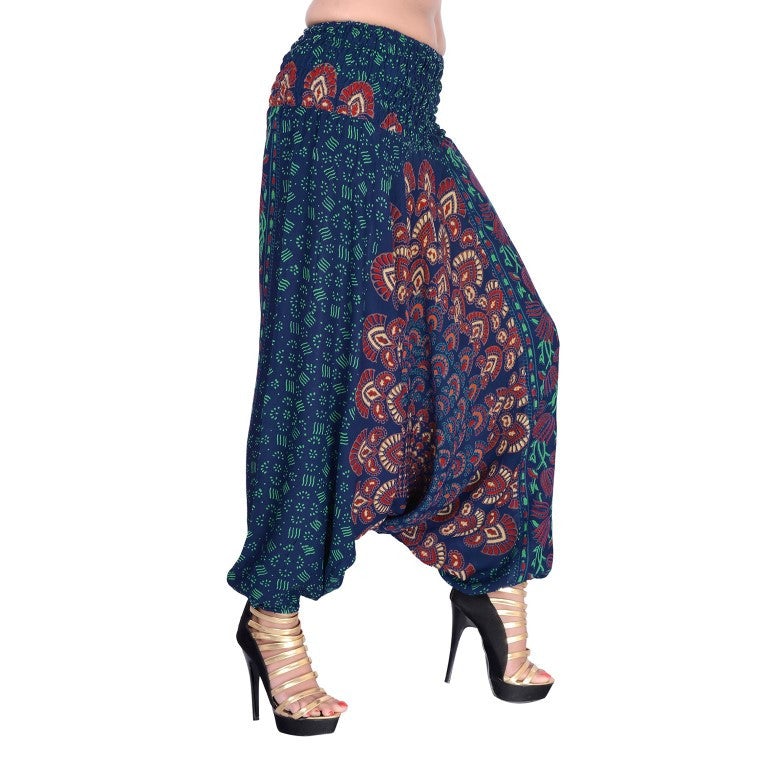 Thai Fisherman Pants Mans Harem Pants Yoga Pants Legging-Jaipur Handloom