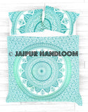 Thetis Mandala Duvet Cover-Jaipur Handloom