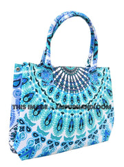 Tonique Mandala Bag Women's Handbag Tote Bag-Jaipur Handloom