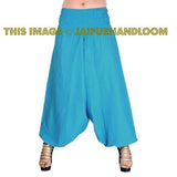 Turquoise Blue Yoga Legging Women Harem Pants Hippie Mens Harem Trousers