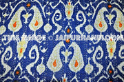 Twin Ikat Quilt, Kantha Quilt, Kantha Bedspread, Kantha Throw, Ikat Bedspread, Twin Kantha Bed Cover, Twin Coverlet, Ikat Bed Cover Bedding-Jaipur Handloom