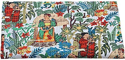 Wholesale Twin Size Frida Kahlo Kantha Quilts