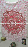 Twin mandala tapestry bohemian decorative curtains hippie beach throw-Jaipur Handloom