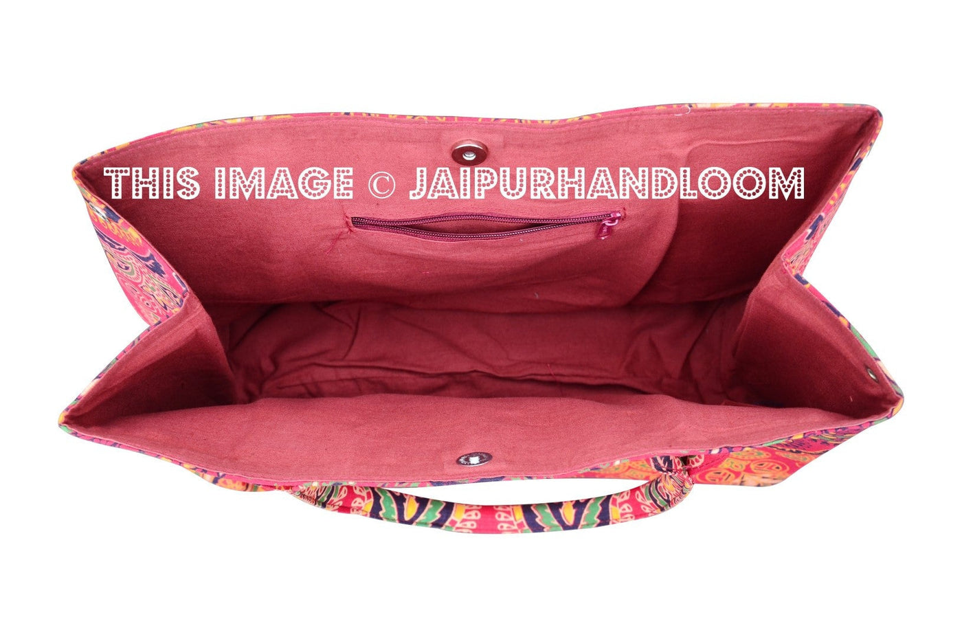 Valencia Mandala Bag Women's Handbag Tote Bag-Jaipur Handloom