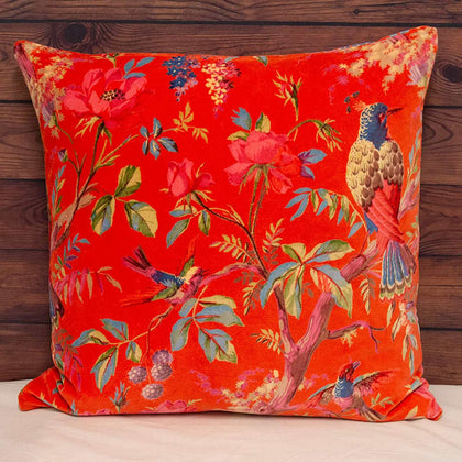 Paradise Tropical Velvet Cushion Covers 