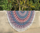 Vidya Round Towels-Jaipur Handloom