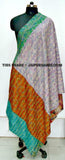 Vintage Kantha Silk Scarves -Wholesale 10 pc-Jaipur Handloom