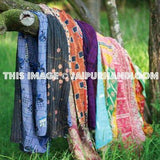 Vintage Kantha Silk Scarves -Wholesale 10 pc-Jaipur Handloom