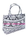 Vogue Mandala Bag Women's Handbag Tote Bag-Jaipur Handloom