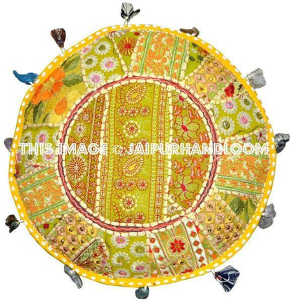 Wales Ottomans & Poufs - 18X13 inches-Jaipur Handloom