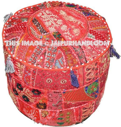 Wanneroo Ottomans & Poufs - 18X13 inches-Jaipur Handloom