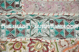 White Pouf Ottoman-Jaipur Handloom