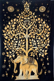 Wholesale Tapestry Wall hanging- 5 pcs lot - Twin Tree of life Tapestries-Jaipur Handloom