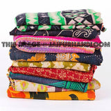 Wholesale set of 10pc Vintage Kantha Throw 10 Kantha Quilts