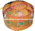 Willoughby Pouffe - 22X12 inches-Jaipur Handloom