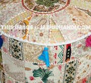 Wollongong Pouf ottomans - 18X13 inches-Jaipur Handloom
