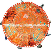 bean bag Big Hassock Cover floor seat stool pouffe Ottoman-Jaipur Handloom