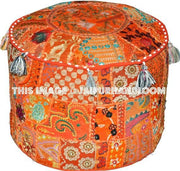 bean bag Big Hassock Cover floor seat stool pouffe Ottoman-Jaipur Handloom