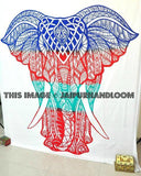 bohemian elephant bed cover queen indian bedspread dorm room tapestry