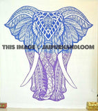 bohemian elephant tapestries psychedelic dorm tapestry wall hanging-Jaipur Handloom