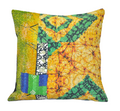 bohemian floor cushions 16" sofa couch pillows indian kantha cushion covers - P32-Jaipur Handloom