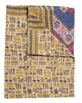 bohemian kantha quilted bedspread fair trade kantha throw on sale-Jaipur Handloom