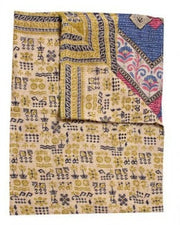 bohemian kantha quilted bedspread fair trade kantha throw on sale-Jaipur Handloom