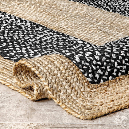 bohemian living room area rug 4'X6' , Jute Rug Runner, Cotton Rug for Kitchen