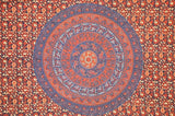 bohemian trippy tapestry hippie psychedelic wall hanging for dorm room-Jaipur Handloom
