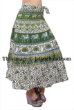 bohemian women skirts long rapron skirts evening party dress stylish beach dress in cotton-Jaipur Handloom