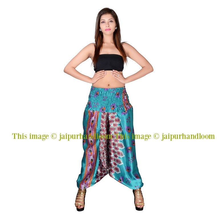 burning man pants large jumpsuit pants thai fisher man pants-Jaipur Handloom