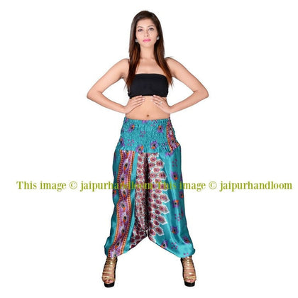 burning man pants large jumpsuit pants thai fisher man pants-Jaipur Handloom
