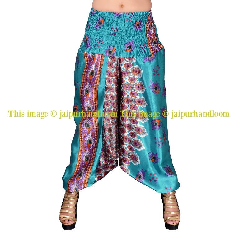 burning man pants large jumpsuit pants thai fisher man pants-Jaipur Handloom
