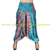 burning man pants large jumpsuit pants thai fisher man pants-Jaipur Handloom