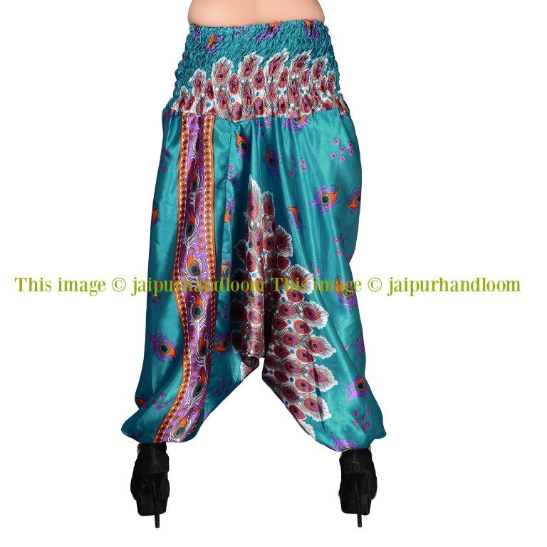 burning man pants large jumpsuit pants thai fisher man pants-Jaipur Handloom