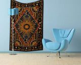 burning sun tapestry cool college wall tapestry hippie wall decor wall hanging