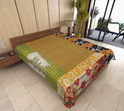 Buy vintage kantha throw on sale Indian Handmade Kantha Bedspread-Jaipur Handloom