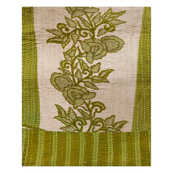Buy vintage kantha throw on sale Indian Handmade Kantha Bedspread-Jaipur Handloom