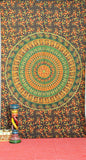 cheap trippy tapestries for dorm room wall decor cotton sofa couch throw-Jaipur Handloom